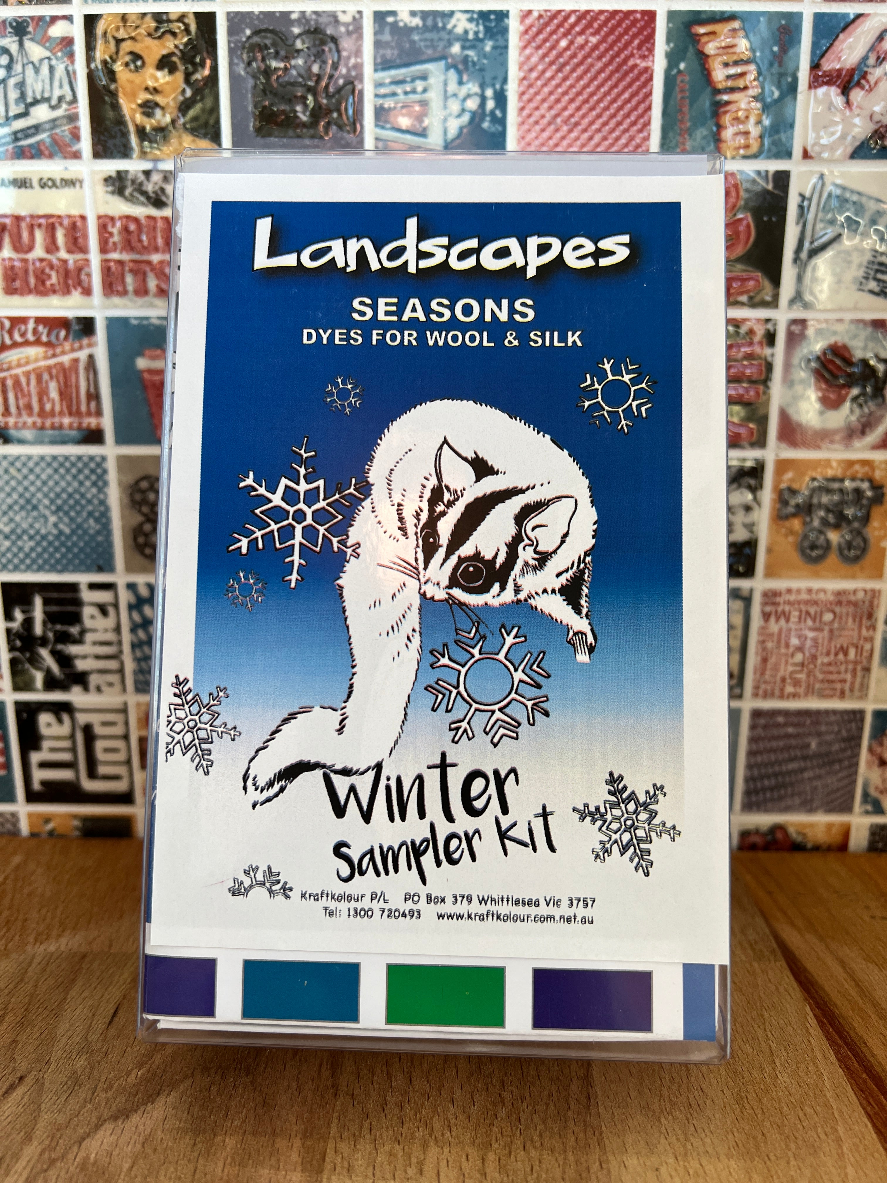 Landscape Elements Sample Dye Kit - Winter