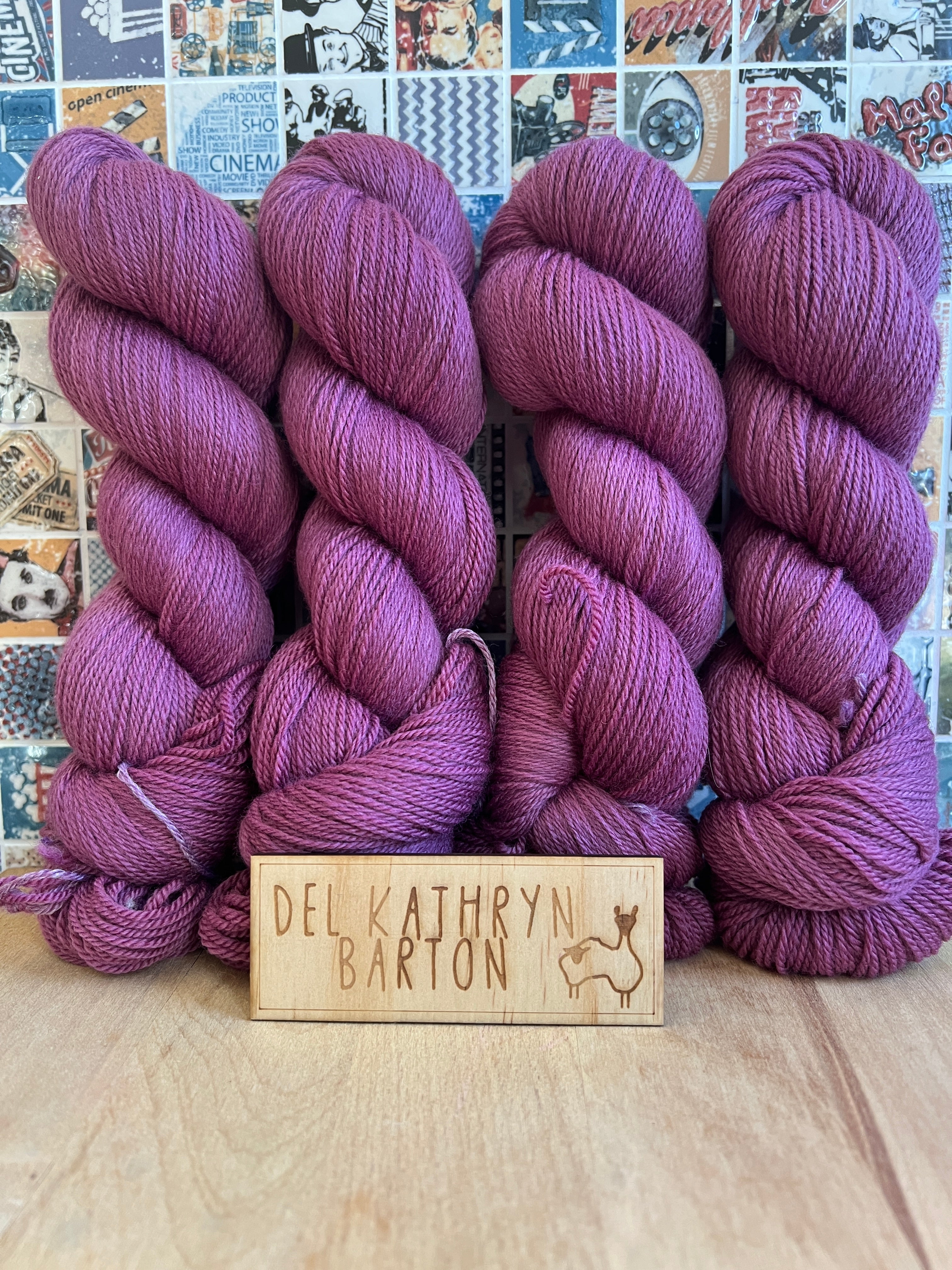 Del Kathryn Barton - 100% Australian SRS Merino (Non-Mulesed) : Nylon