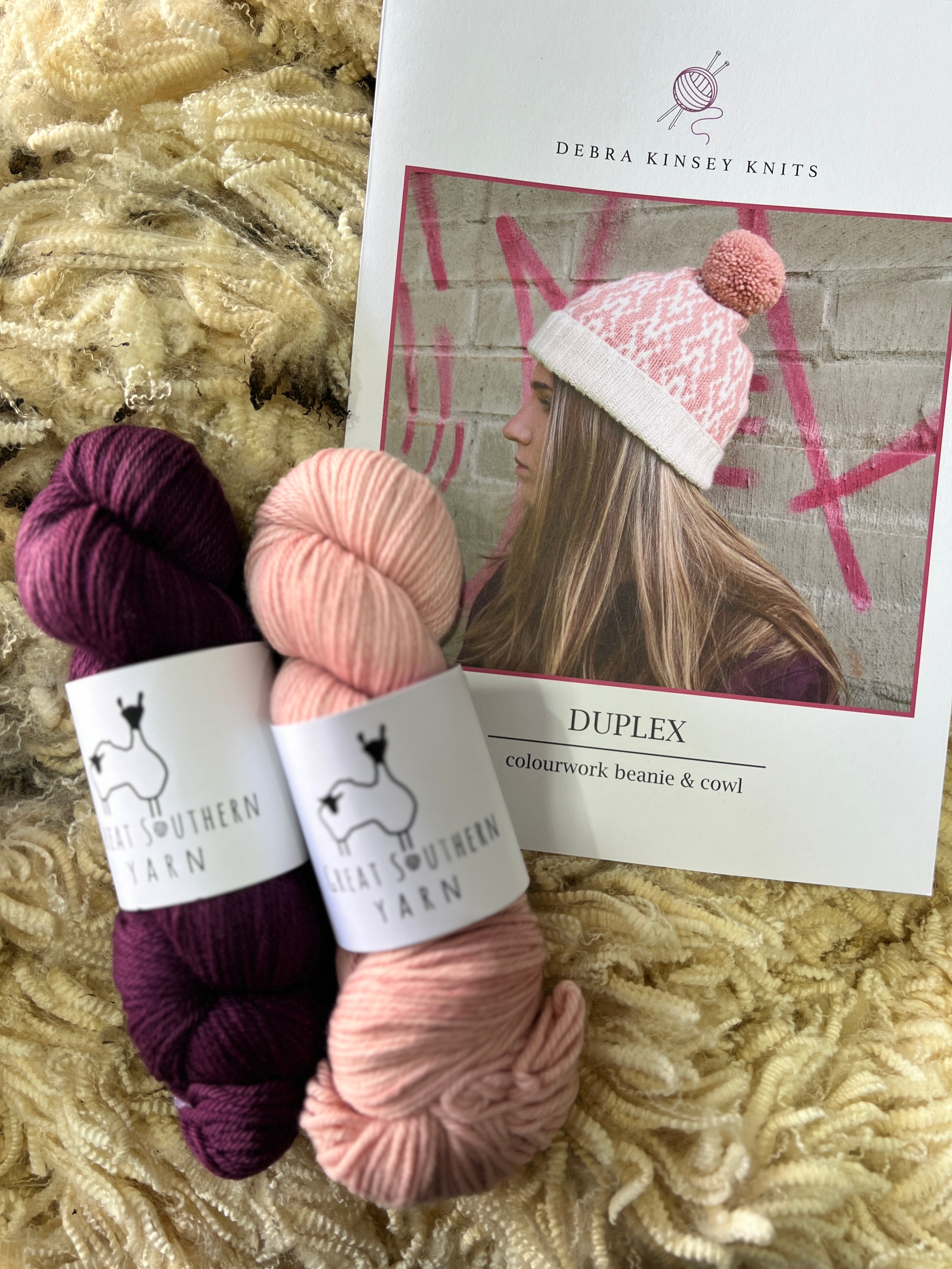 Duplex Beanie: Colurwork Beanie and Cowl - Pattern and Yarn