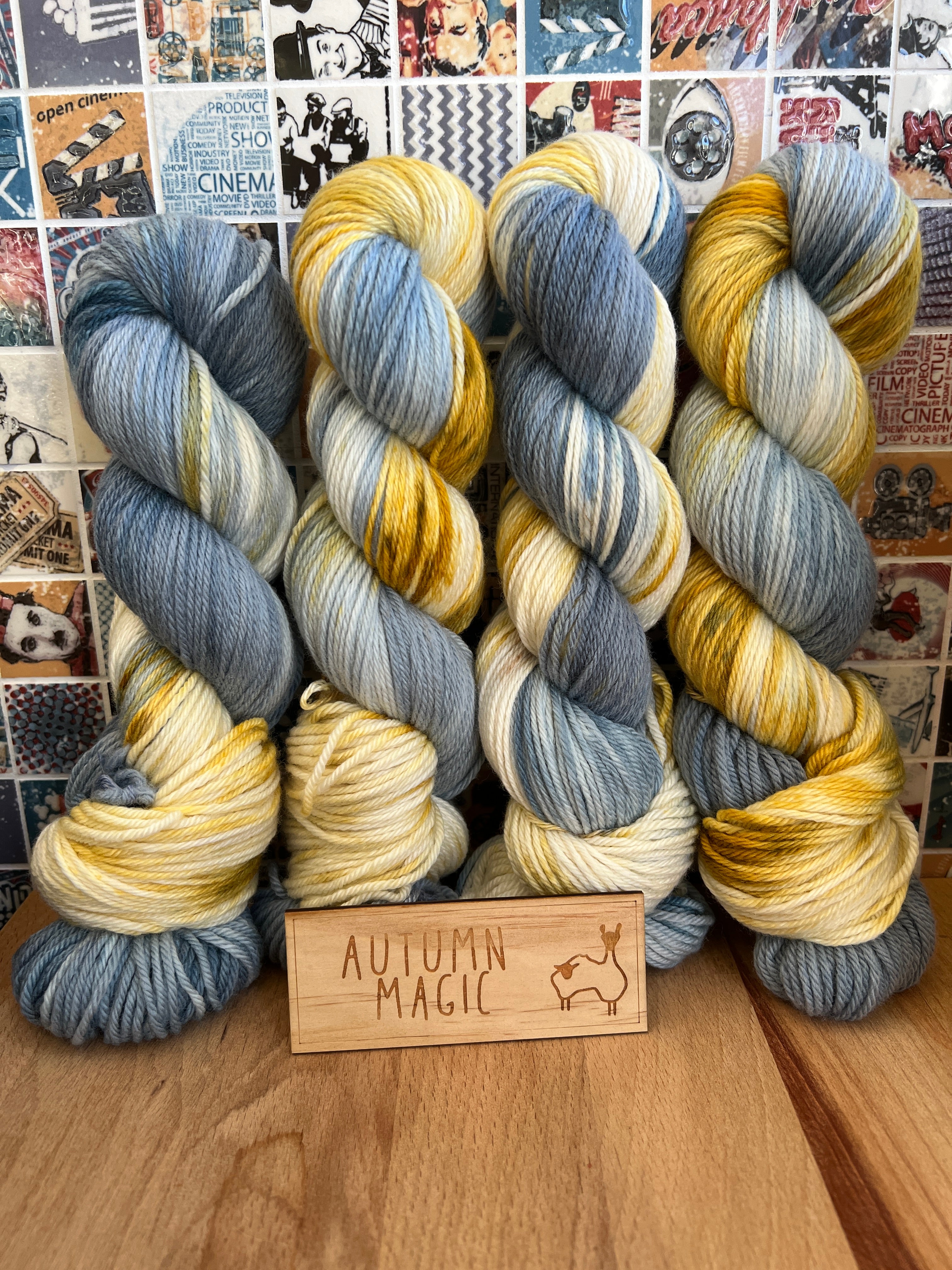 Autumn Magic - 100% Australian SRS Merino (Non-Mulesed) : Nylon