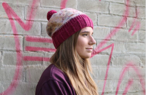 Inside-out: Reversible Beanie & Mitts - Pattern only