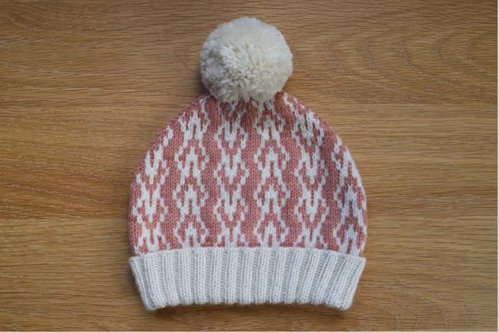 Duplex Beanie: Colurwork Beanie and Cowl - Pattern only