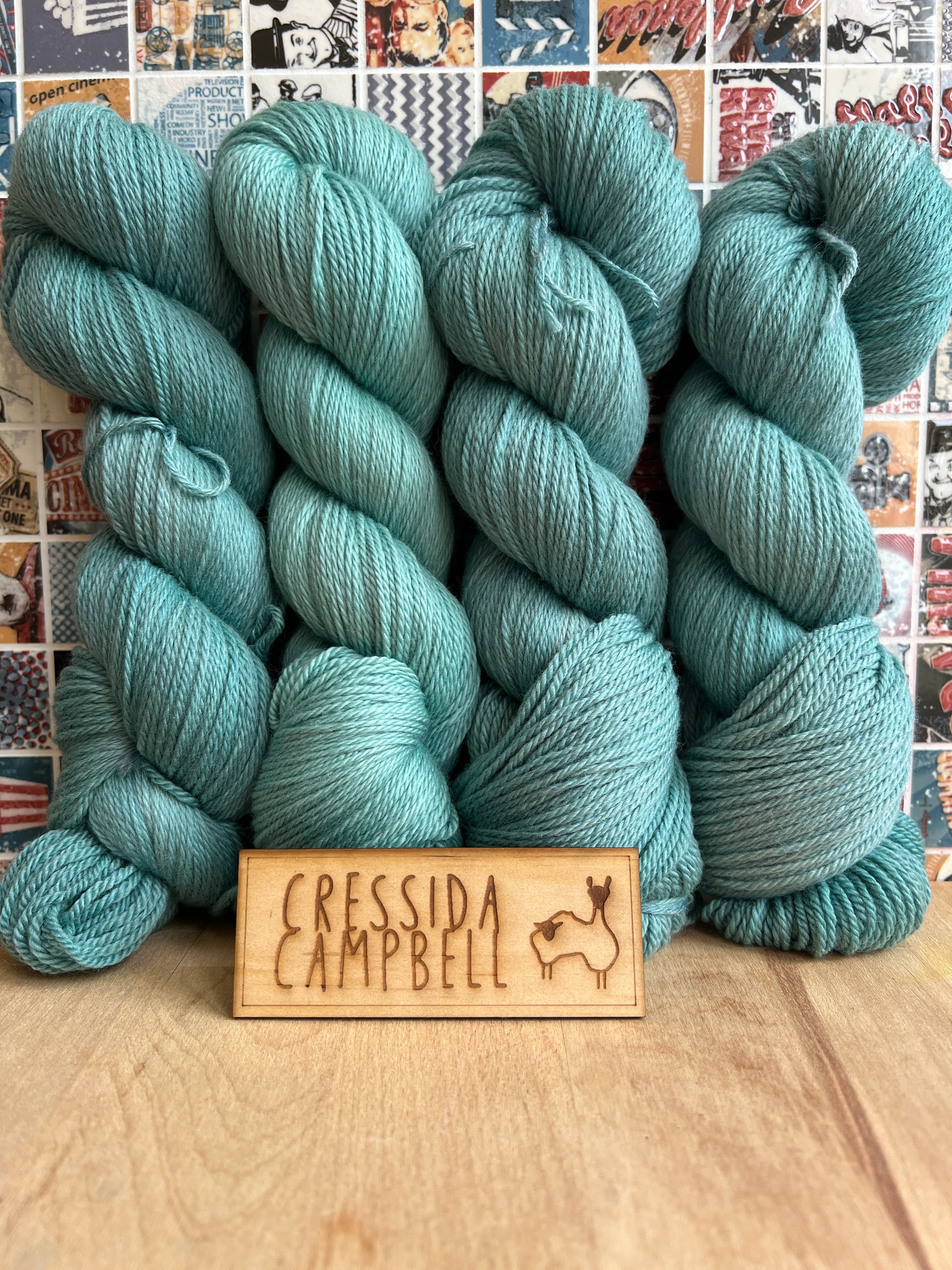 Cressida Campbell - 100% Australian SRS Merino (Non-Mulesed) : Nylon