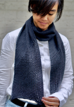 Starry Vista Scarf - printed pattern