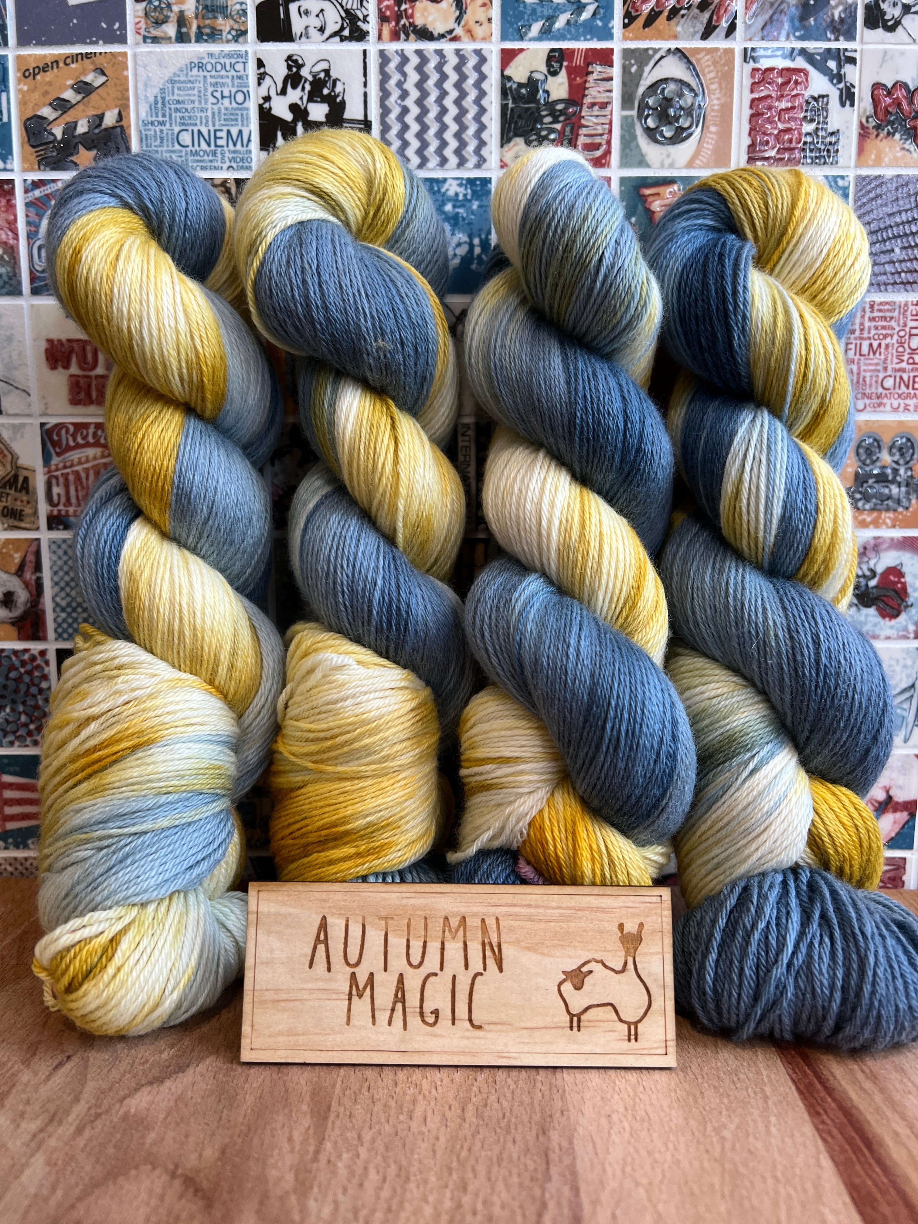 Autumn Magic - 100% Australian SRS Merino (Non-Mulesed)