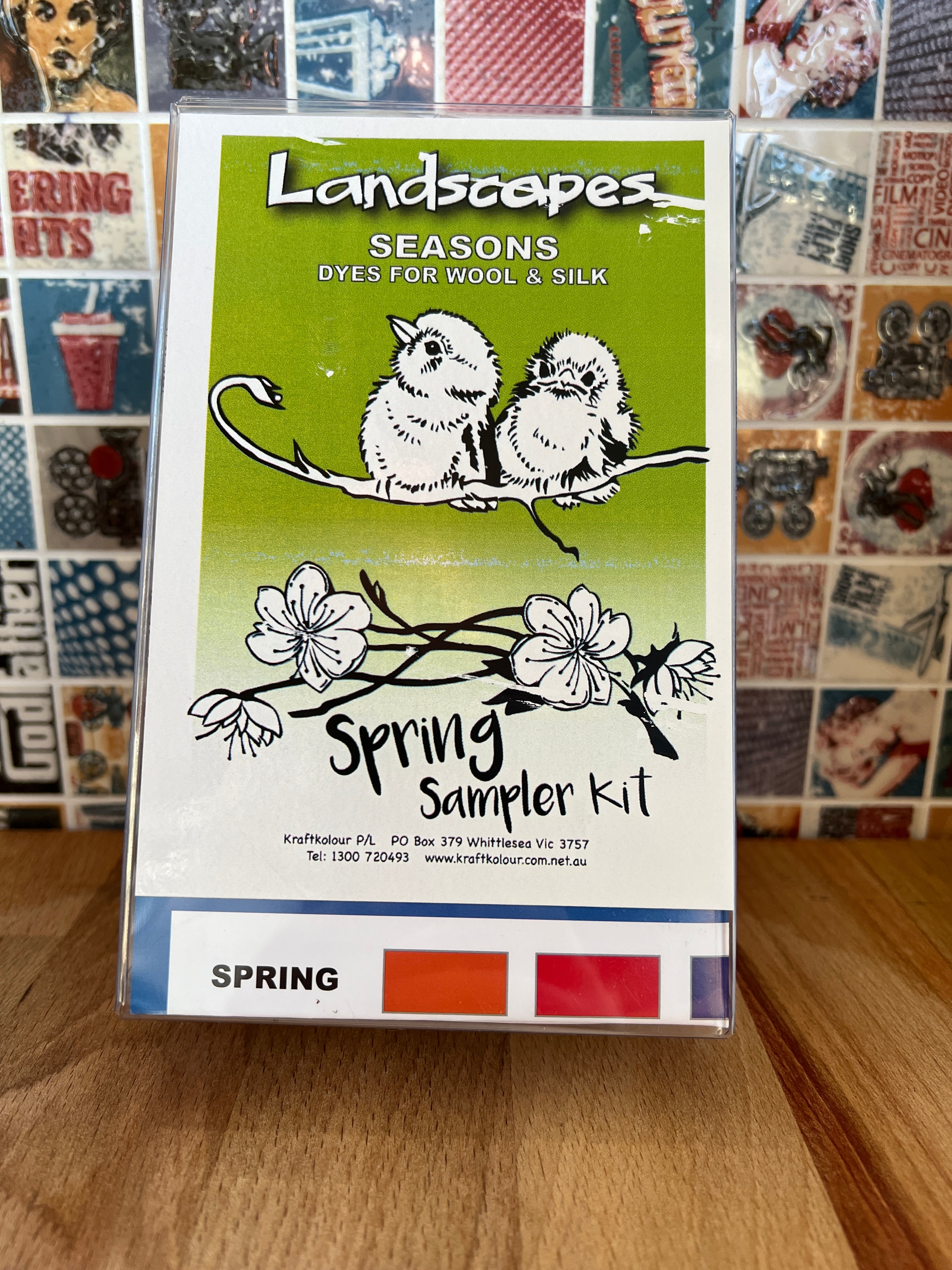 Landscape Elements Sample Dye Kit - Spring