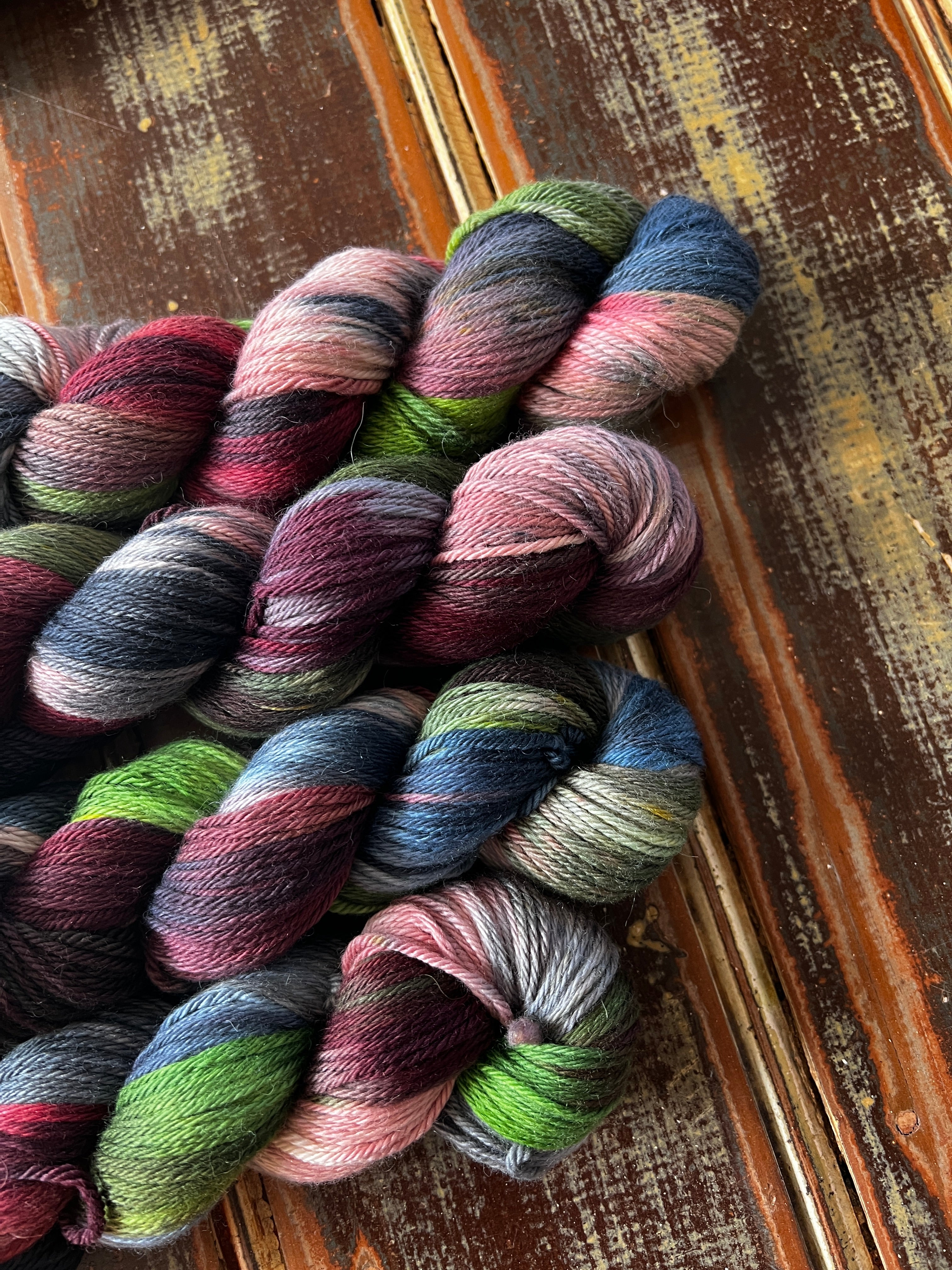 Anemones - 60% Australian SRS Merino 40% Alpaca (Non-Mulesed)