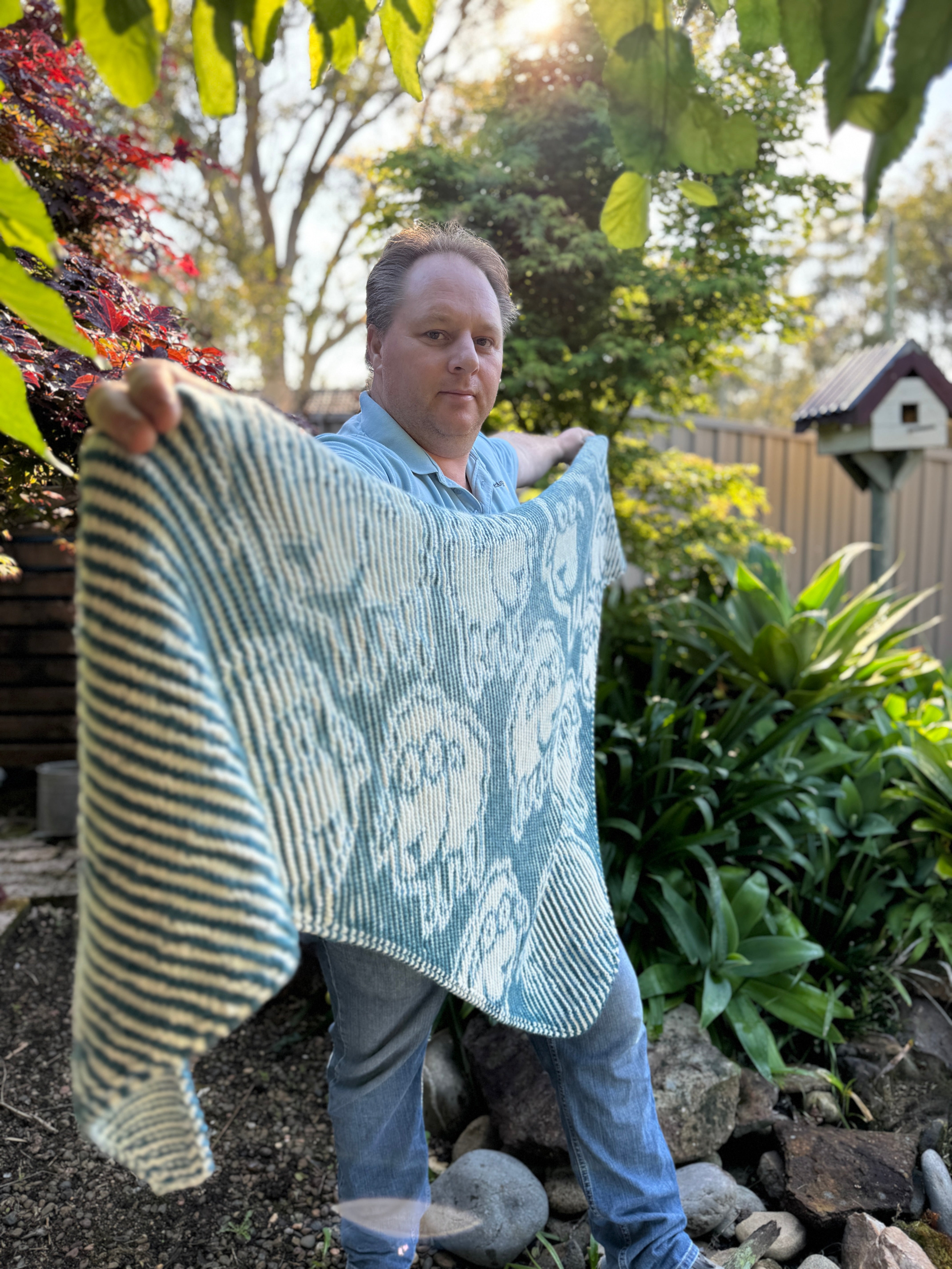 Black Sheep Shadow Shawl Pattern by Jamo Design - Printed Pattern